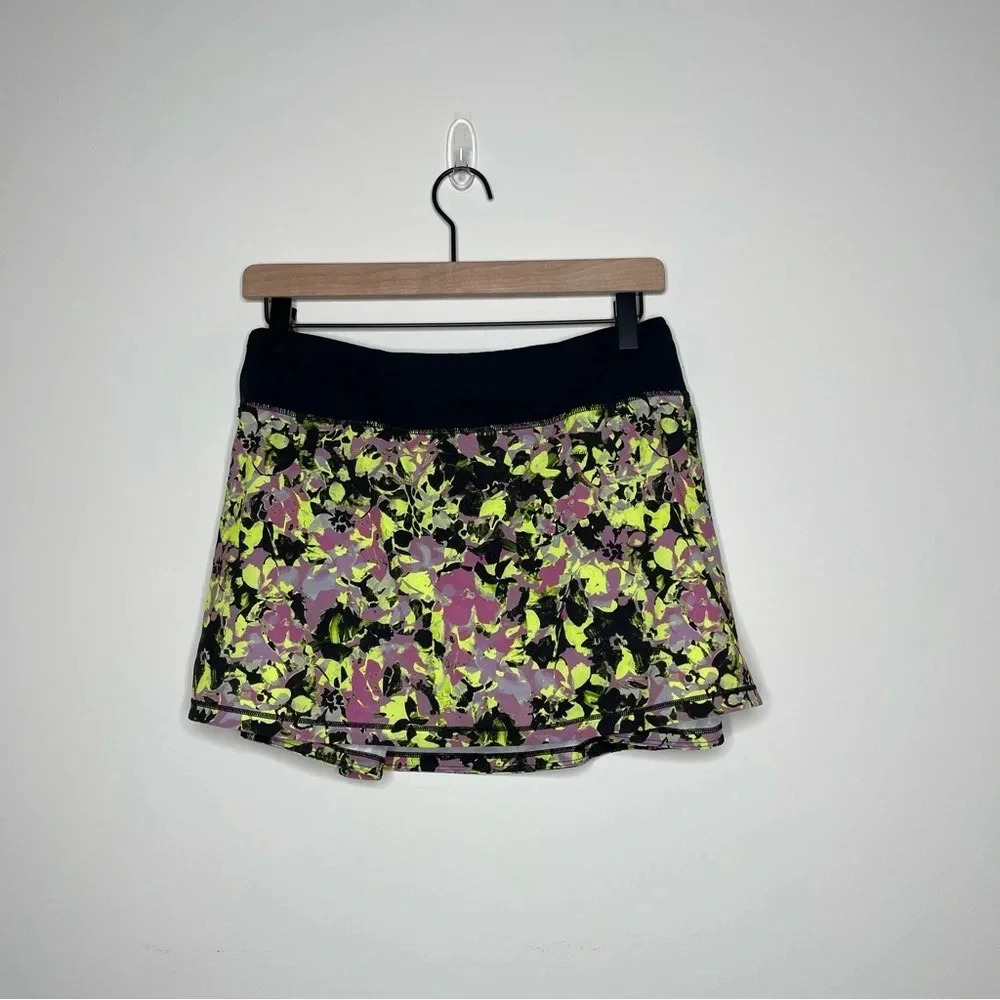 Lululemon Pace Rival Mid-Rise Skirt In Multi pickle ball Elevated athleisure - Picture 4 of 12